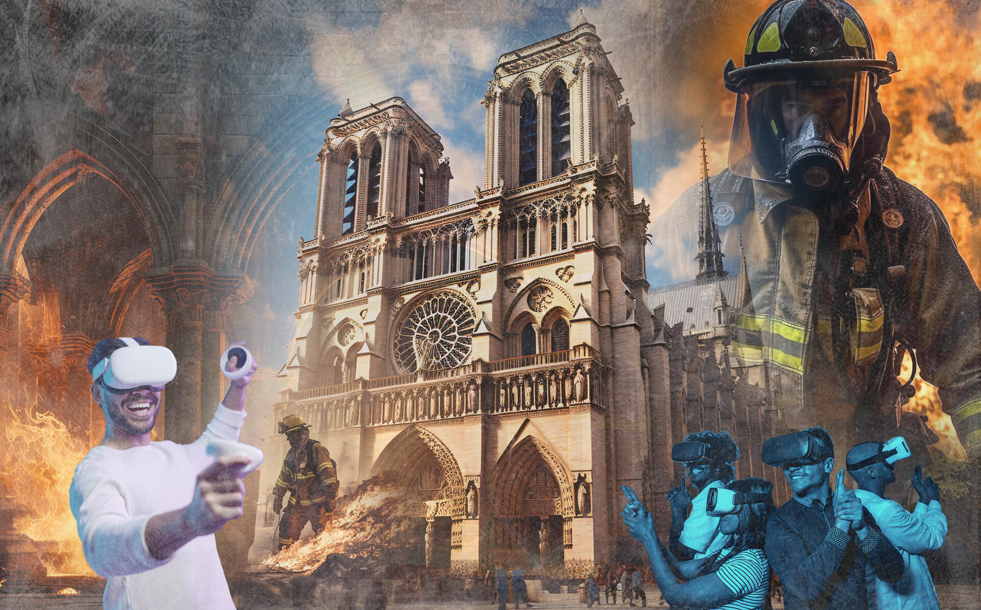 [VR] Az Égő Notre-Dame Megmentése